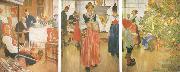 Carl Larsson Now it-s Christmas Again china oil painting artist